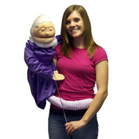 Wrap Around 38" Grandma Puppet