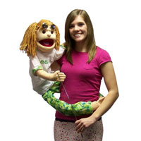 Wrap Around 38" Amanda Puppet