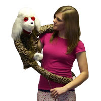Wrap Around 38" Poodle Puppet