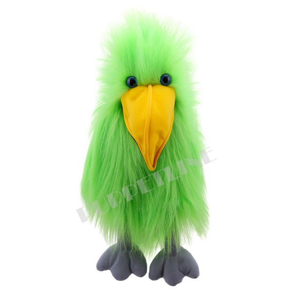 Professional Large Basic Green Bird Puppet