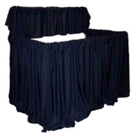 EXPRESS-A-STAGE Adjustable PVC 2 Tier Puppet Stage