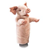 Folkmanis 15" Pig Stage Puppet
