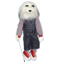 28" Sheepdog Full Body Ventriloquist Puppet