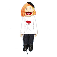 28" Karen (Peach) Full Body Ventriloquist Puppet 28" Karen (Peach) Full Body Ventriloquist Puppet