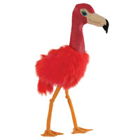Professional Giant Bird Flamingo Puppet