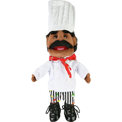 14" Chef Basil (African) Glove Puppet