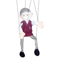 Grandpa Marionette String Puppet