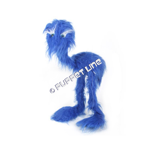 Jingle Bird (Blue) Large Marionette String Puppet - Click Image to Close