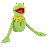 10" Kermit the Frog The Muppets Hand Puppet