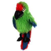 Professional Large Bird Military Macaw Parrot Puppet