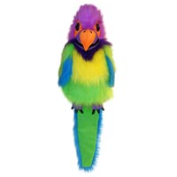 Professional Large Bird Plum-Headed Parakeet Puppet