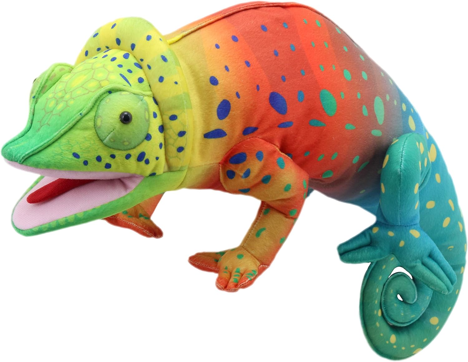 Large Creatures 22" Chameleon Puppet - Click Image to Close