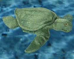 14" Leatherback Sea Turtle Puppet