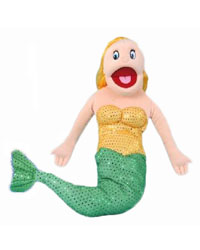 Mermaid Full Body Puppet (Yellow Hair)