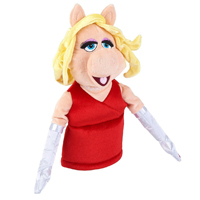 10" Miss Piggy The Muppets Hand Puppet