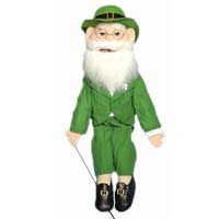 28" Leprechaun Full Body Ventriloquist Puppet