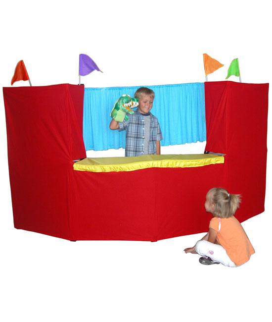 Portable Fold Up Children's Puppet Stage