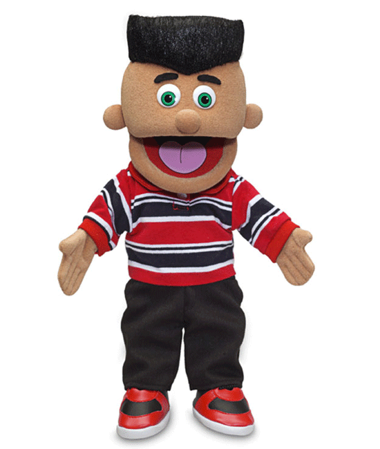 14" Jose (Hispanic) Glove Puppet - Click Image to Close