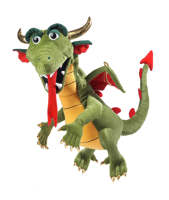 20" Dragon Puppet - Click Image to Close