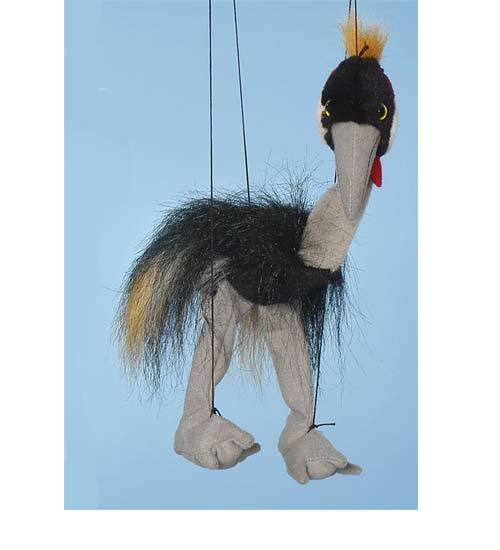 Baby Crane Marionette String Puppet - Click Image to Close