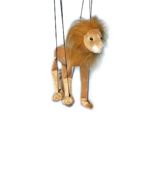 Baby Lion Marionette String Puppet - Click Image to Close