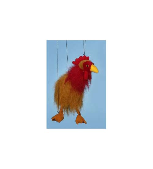 Baby Rooster Marionette String Puppet - Click Image to Close