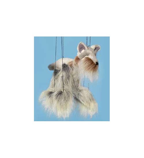 Baby Yorkshire Terrier Dog Marionette String Puppet - Click Image to Close
