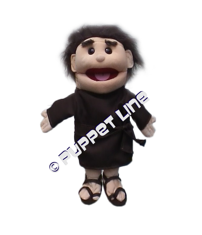 14" Shepherd Biblical Glove Puppet - Click Image to Close