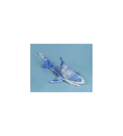 24" Blue Shark Puppet - Click Image to Close