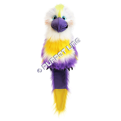 Professional Large Bird Cockatiel Puppet - Click Image to Close