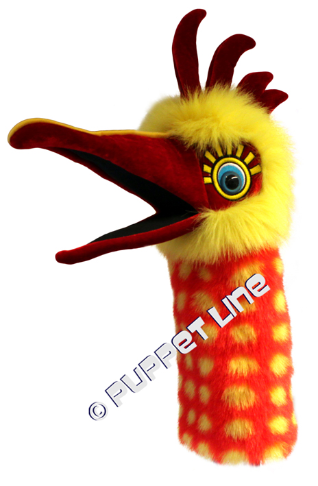 Snappers Stage Puppet Bird Chuckle - Click Image to Close