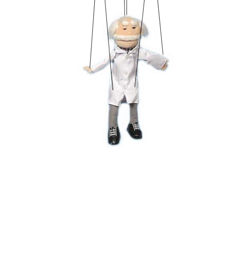 Dr. Moody Marionette String Puppet (Doctor) - Click Image to Close