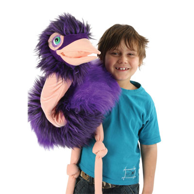Professional Giant Bird Ostrich Puppet - Click Image to Close