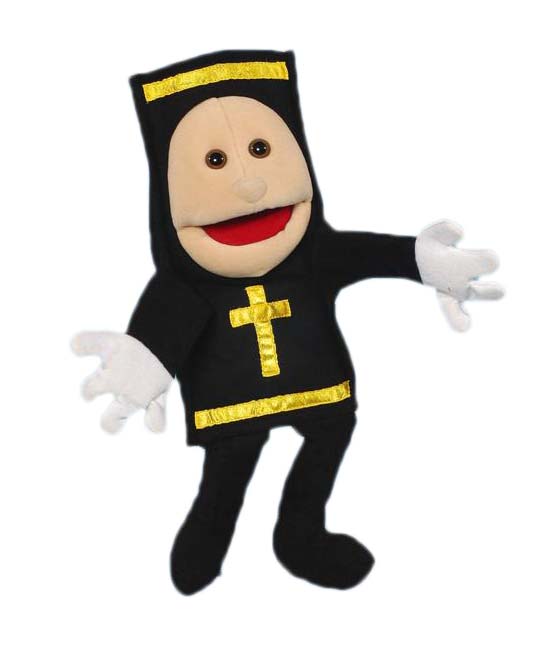 The Good Book Bible Glove Puppet (Black) - Click Image to Close