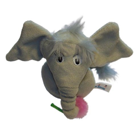 Professional Dr Seuss Horton Hears a Who Elephant Finger Puppet - Click Image to Close