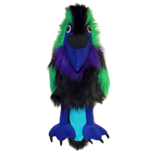 Professional Large Bird Raven Puppet - Click Image to Close