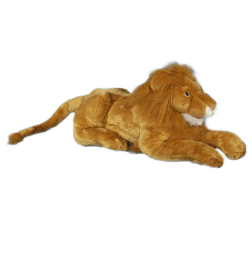 24" Lion Big Cat Puppet - Click Image to Close
