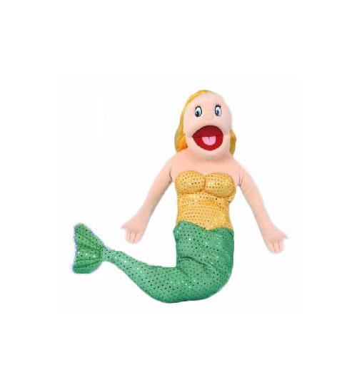 Mermaid Full Body Puppet (Yellow Hair) - Click Image to Close