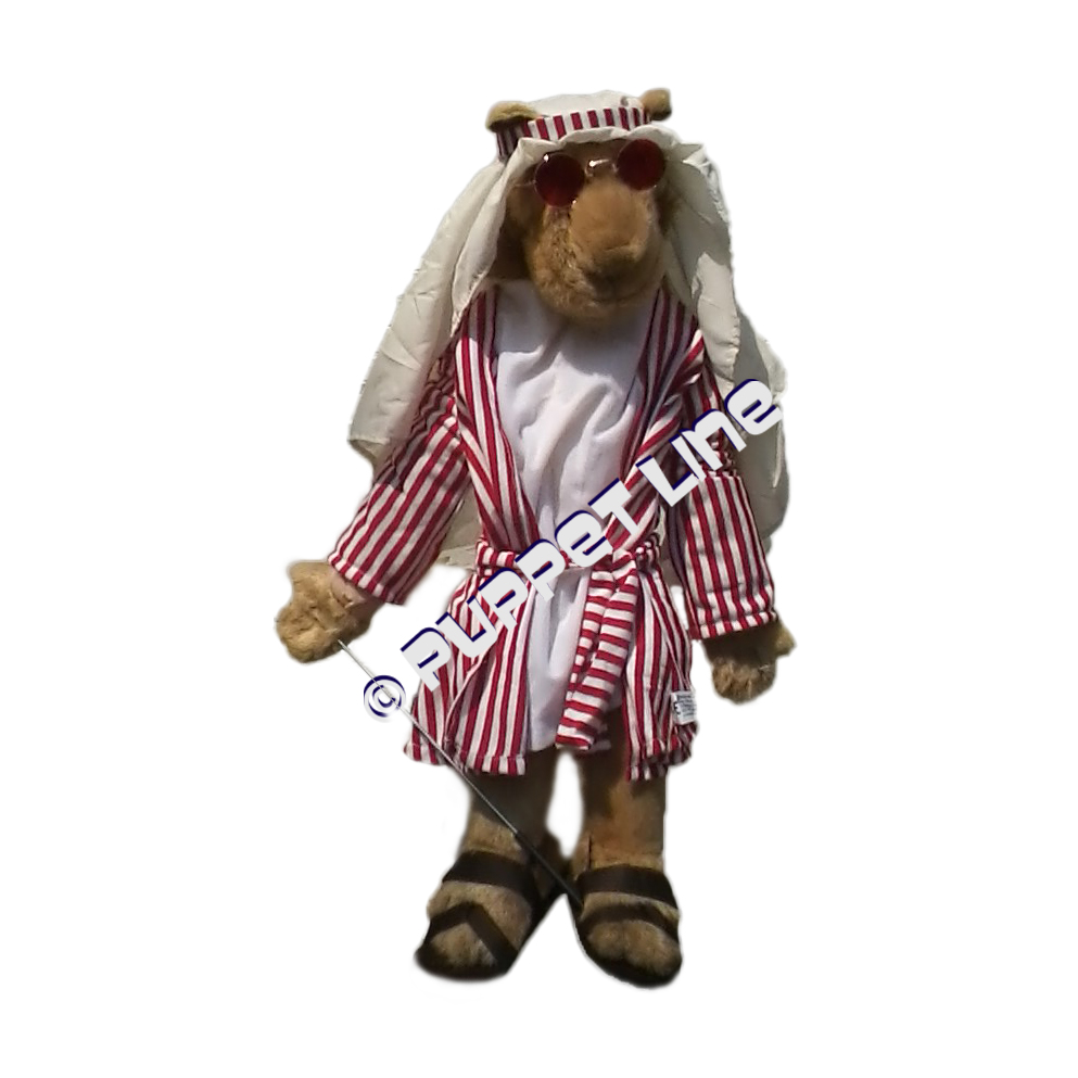 28" Camel Desert Nomad Full Body Ventriloquist Puppet - Click Image to Close