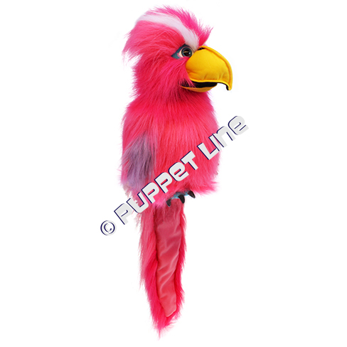 Professional Large Bird Pink Galah Puppet - Click Image to Close