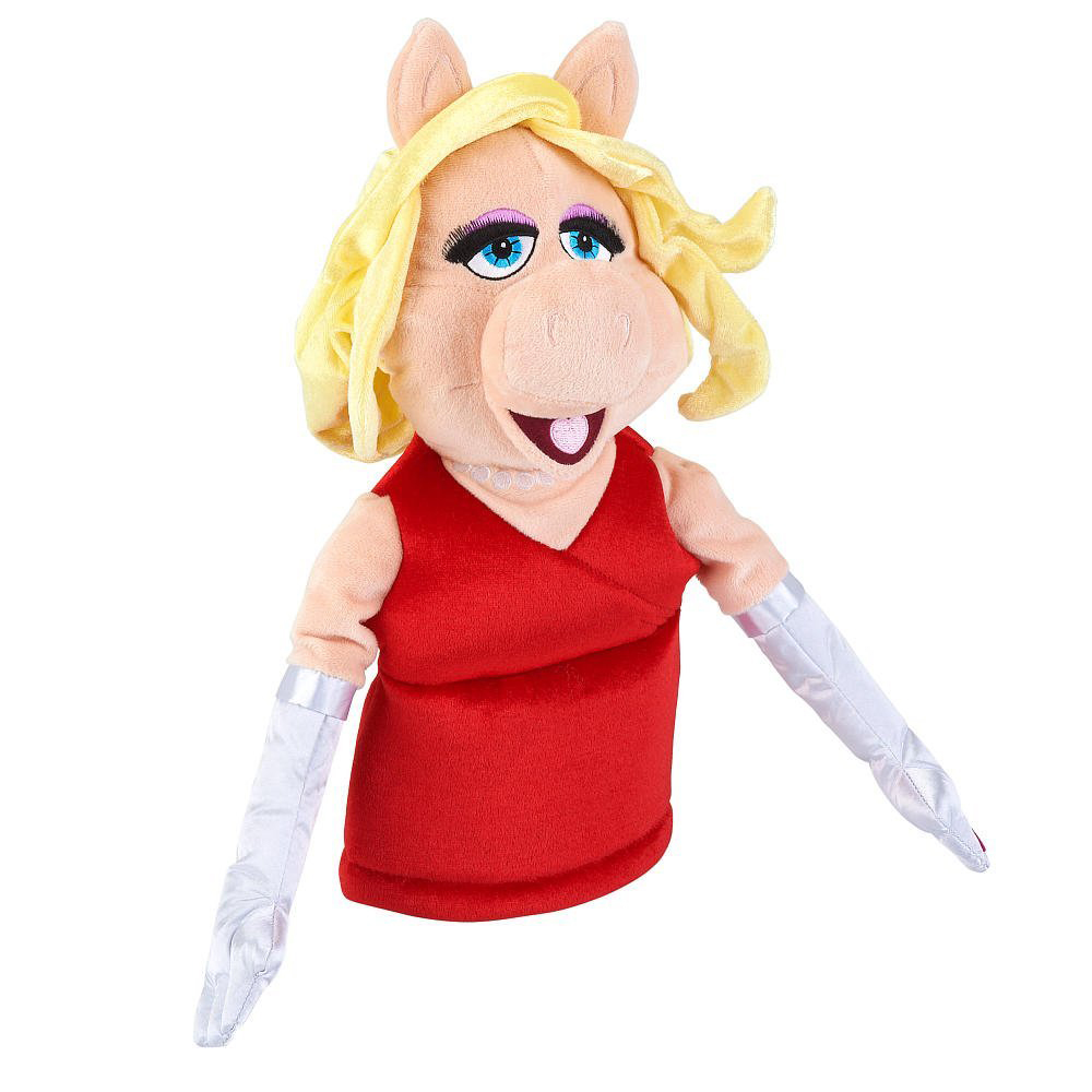 10" Miss Piggy The Muppets Hand Puppet - Click Image to Close