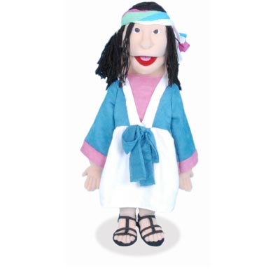 28" Sculpted Face - Esther Full Body Puppet - Click Image to Close