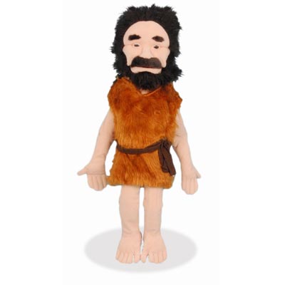 28" Sculpted Face - John the Baptist Full Body Puppet - Click Image to Close