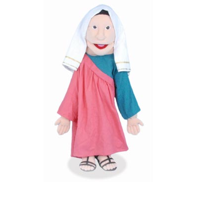 28" Sculpted Face - Miriam Full Body Puppet - Click Image to Close