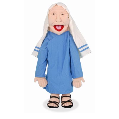 28" Sculpted Face - Sarah Full Body Puppet - Click Image to Close