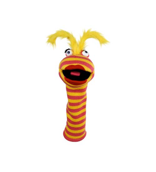 Sock Puppet - Lipstick - Click Image to Close