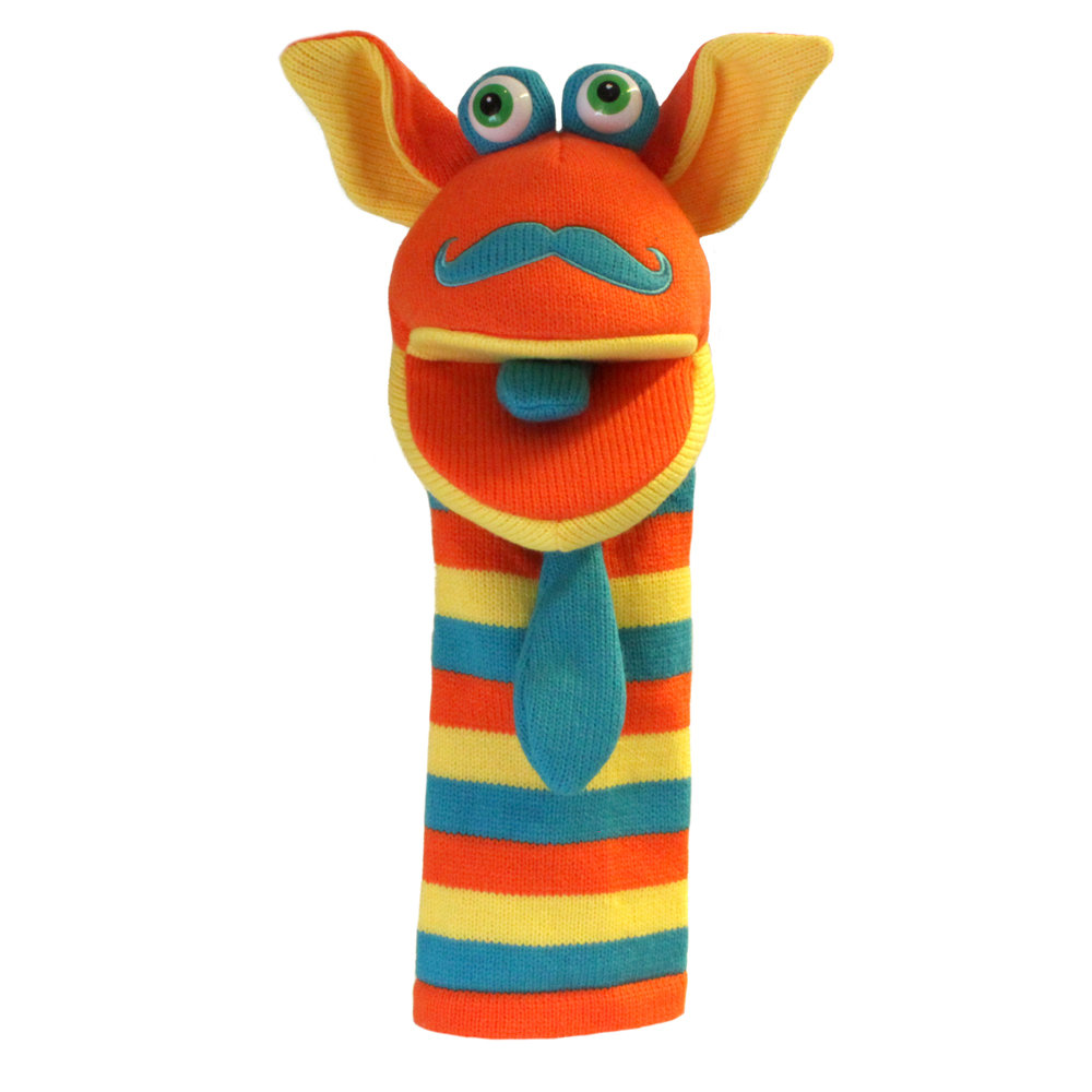 Sock Puppet - Mango - Click Image to Close