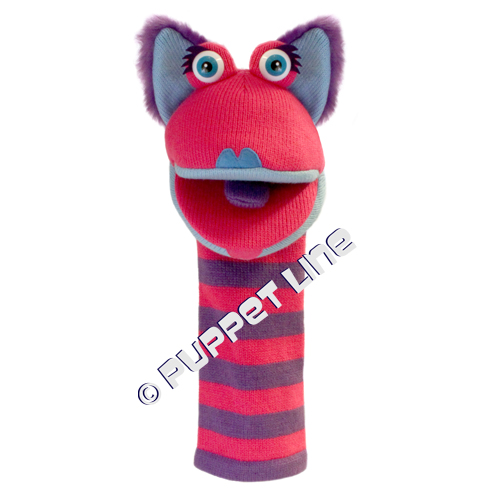 Sock Puppet - Kitty - Click Image to Close