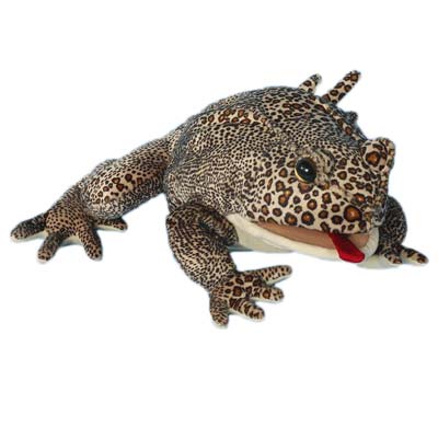 American Toad 12" Hand Puppet - Click Image to Close