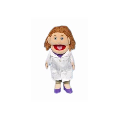 14" Dr. Payne (Anglo) Glove Puppet (Doctor) - Click Image to Close